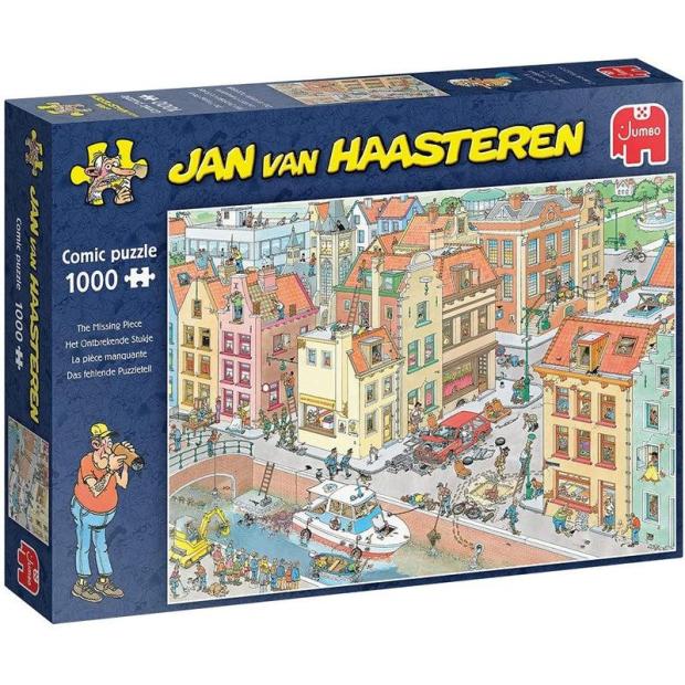 Jumbo, Jan van Haasteren The Missing Piece, Puzzles for Adults, 1,000 Piece  |   Galt toys EDUCATIONAL Galt toys