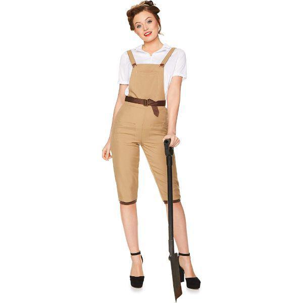 Karnival Landgirl 1940’s Women’s Fancy Dress Costume  |   Historical FANCY DRESS Historical