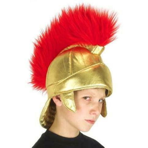 Kids Roman Helmet Soldier Fabric Galea Child Fancy Dress Costume Accessory  |   Historical FANCY DRESS Historical