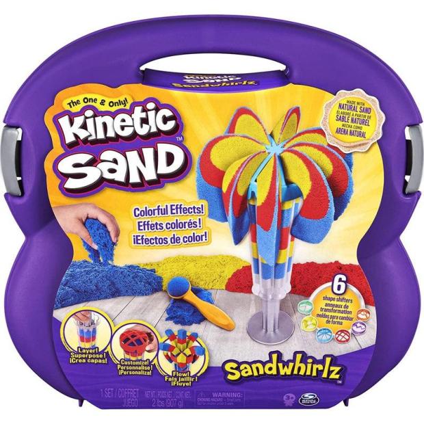 Kinetic Sand Sandwhirlz Playset  |   Construction toys Construction toys Construction toys