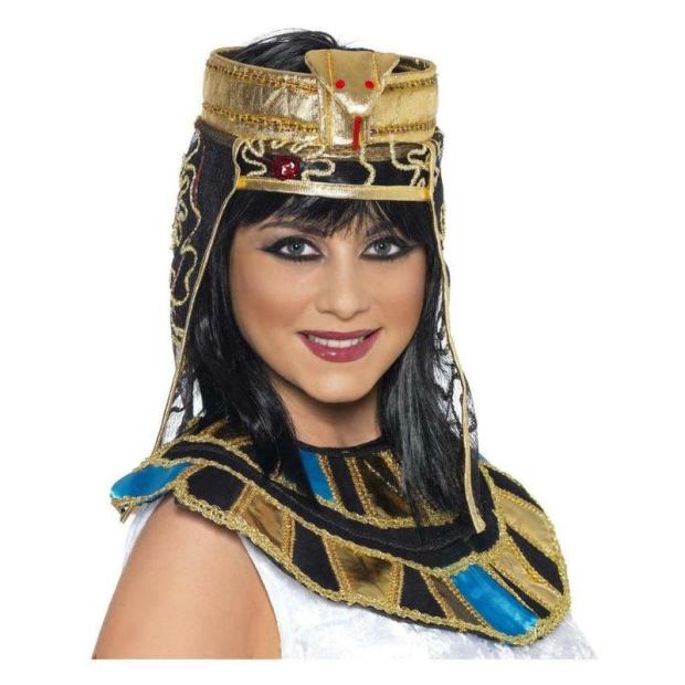 Ladies Egyptian Headpiece Queen Cleopatra Fancy Dress  |   Egyptian Egyptian Egyptian