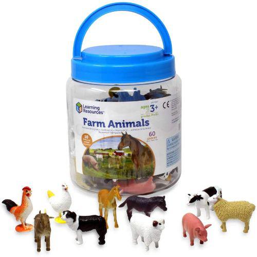 Learning Resources Farm Animal Counters – Set of 60  |   Learning resources EDUCATIONAL Learning resources