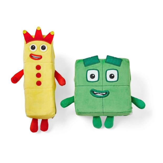 Learning Resources Numberblocks Three and Four Soft Plush Toy  |   Learning resources EDUCATIONAL Learning resources