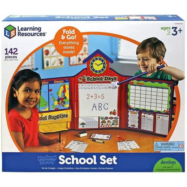 Learning Resources Pretend & Play Original School Set  |   Learning resources EDUCATIONAL Learning resources