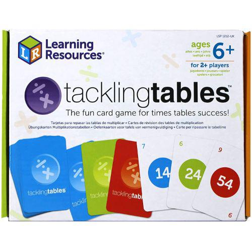 Learning Resources Tackling Tables Numeracy Skills Card Game  |   Learning resources EDUCATIONAL Learning resources