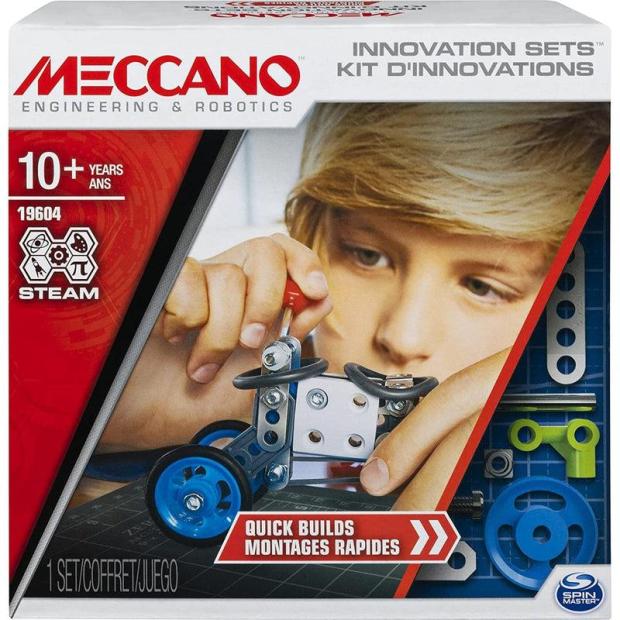 Meccano S.T.E.A.M. Building Kit with Real Tools  |   Construction toys Construction toys Construction toys