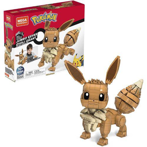 Mega Construx Pokemon Jumbo Eevee Toy Building Set  |   Construction toys Construction toys Construction toys