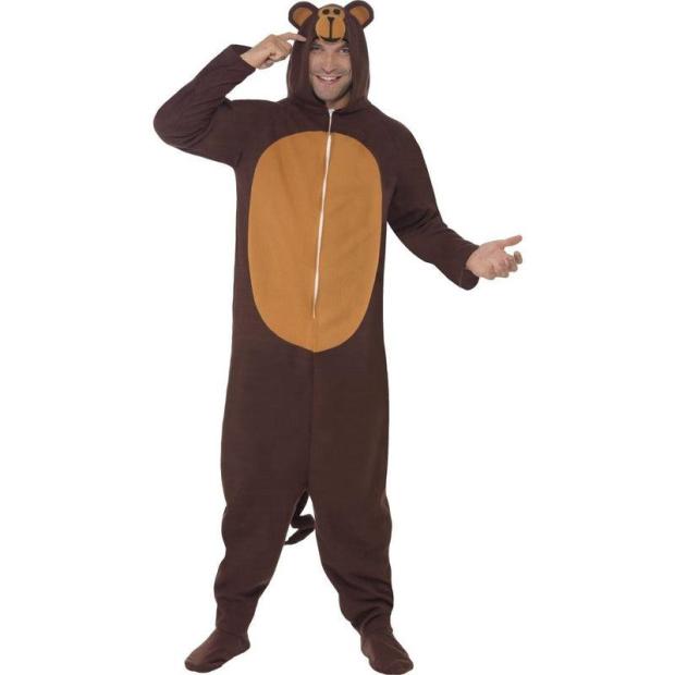 Monkey Animal Fancy Dress Costume Outfit Jungle Chimp Jumpsuit  |   Animal Animal Animal