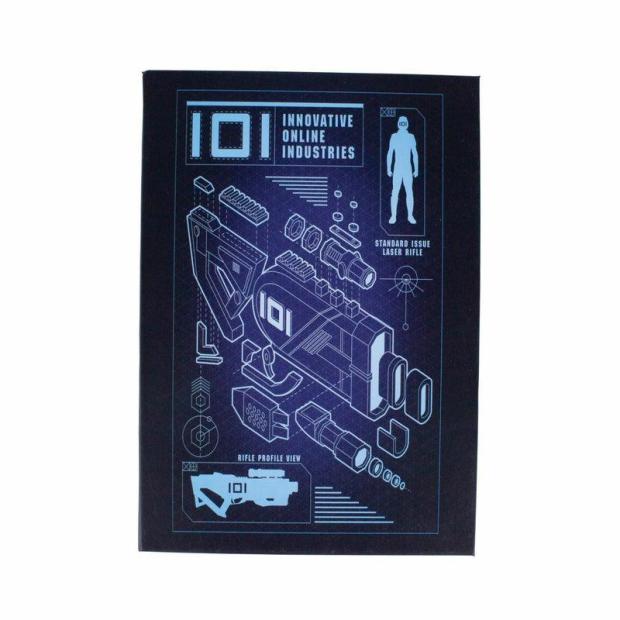 Official Ready Player One IOI Notebook 200 Lined Pages Notepad  |   Back To School ARTS & CRAFTS Back To School