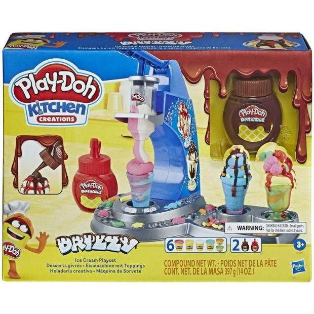 Play-Doh Kitchen Creations Drizzy Ice Cream Playset Kids Creative Toy  |   Craft Sets ARTS & CRAFTS Craft Sets