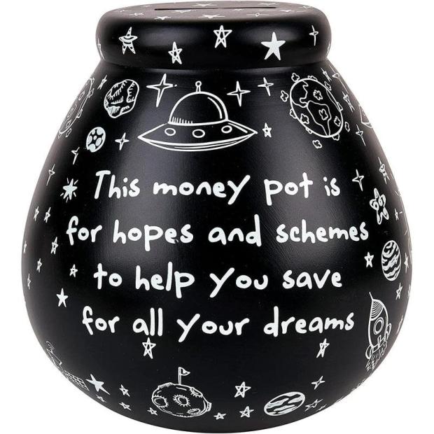 Pot of Dreams Ceramic Money Box Glow in The Dark  |   Pot Of Dreams ARTS & CRAFTS Pot Of Dreams