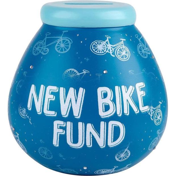 Pot of Dreams Ceramic Money Box New Bike Fund  |   Pot Of Dreams ARTS & CRAFTS Pot Of Dreams