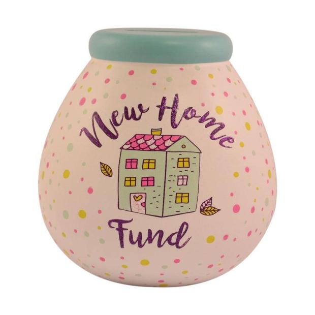 Pot of Dreams Ceramic Money Box New Home Fund  |   Pot Of Dreams ARTS & CRAFTS Pot Of Dreams