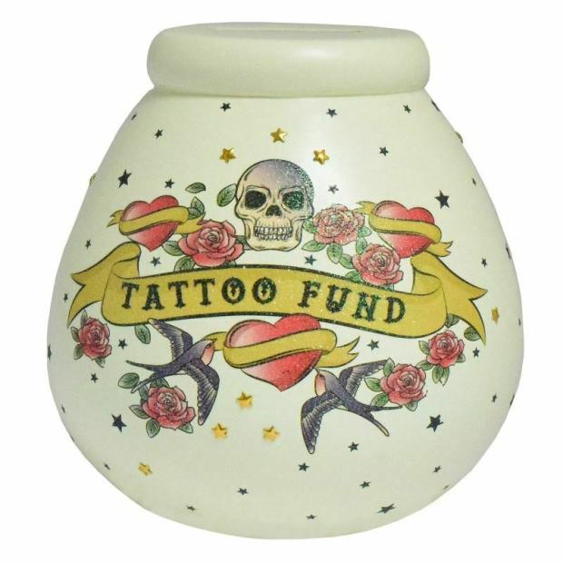 Pot of Dreams Tattoo Fund Ceramic Money Box  |   Pot Of Dreams ARTS & CRAFTS Pot Of Dreams