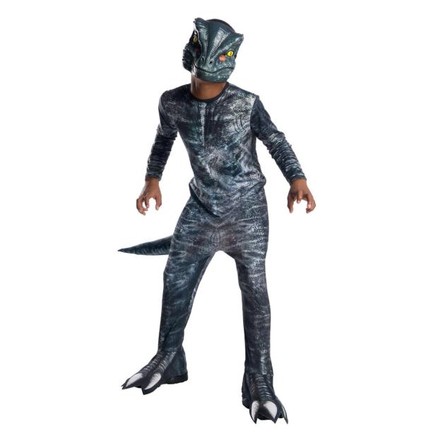 Rubies Blue Velociraptor Jurassic World Child Fancy Dress Costume  |   Tv & film FANCY DRESS Tv & film