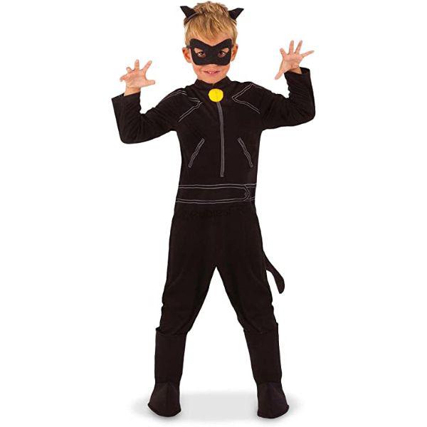 Rubies Cat Noir Miraculous Ladybug Child Unisex Fancy Dress Costume  |   Animal Animal Animal