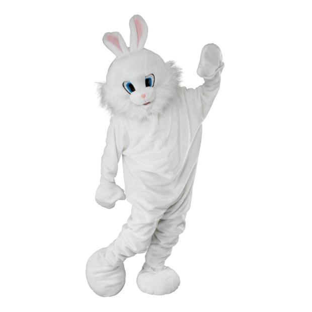 Rubies Forum Jumbo Bunny Mascot Adult Fancy Dress Costume  |   Animal Animal Animal