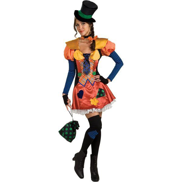 Rubies Hobo Clown Women’s Fancy Dress Costume  |   Clown Clown Clown