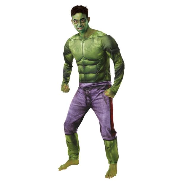 Rubies Hulk Deluxe Men’s Fancy Dress Costume  |   Superhero FANCY DRESS Superhero