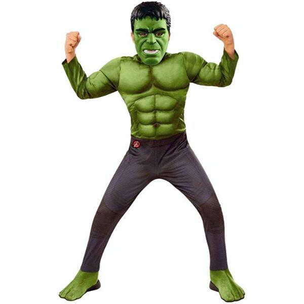 Rubies Marvel Avengers Endgame Hulk Boy’s Fancy Dress Costume  |   Superhero FANCY DRESS Superhero