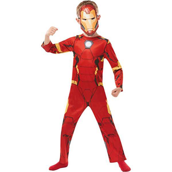 Rubies Marvel Avengers Iron Man Classic Boy’s Superhero Fancy Dress Costume  |   Superhero FANCY DRESS Superhero