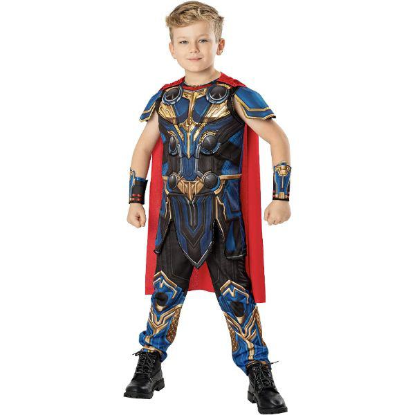 Rubies Marvel Thor Love & Thunder Child Boys Fancy Dress Costume  |   Superhero FANCY DRESS Superhero