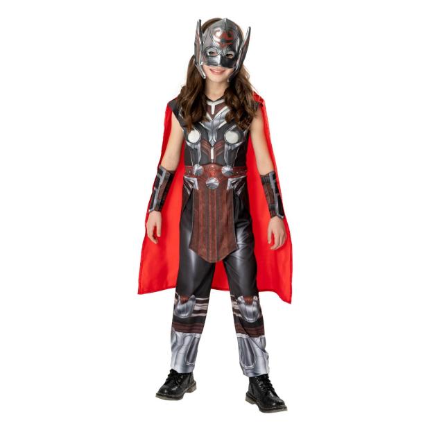 Rubies Mighty Thor Love & Thunder Child Fancy Dress Costume  |   Superhero FANCY DRESS Superhero