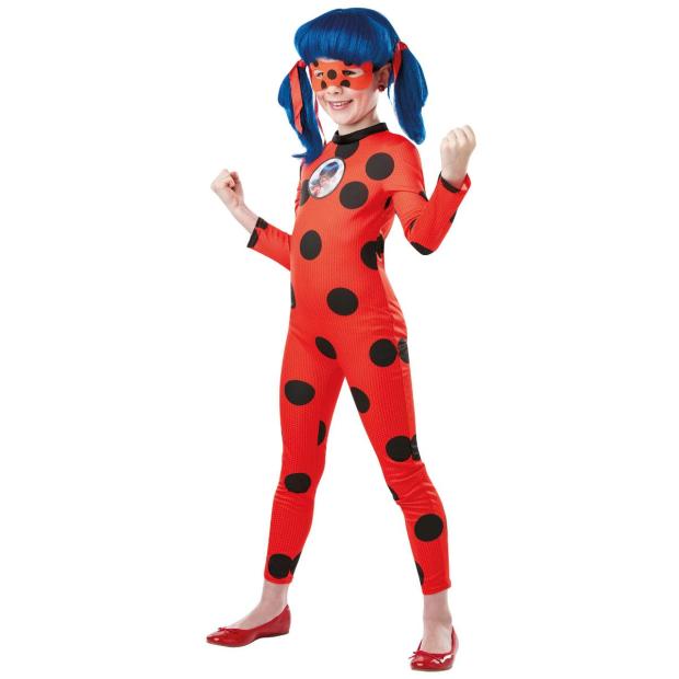 Rubies Miraculous Ladybug Deluxe Girl’s Fancy Dress Costume & Plush Toy  |   Superhero FANCY DRESS Superhero