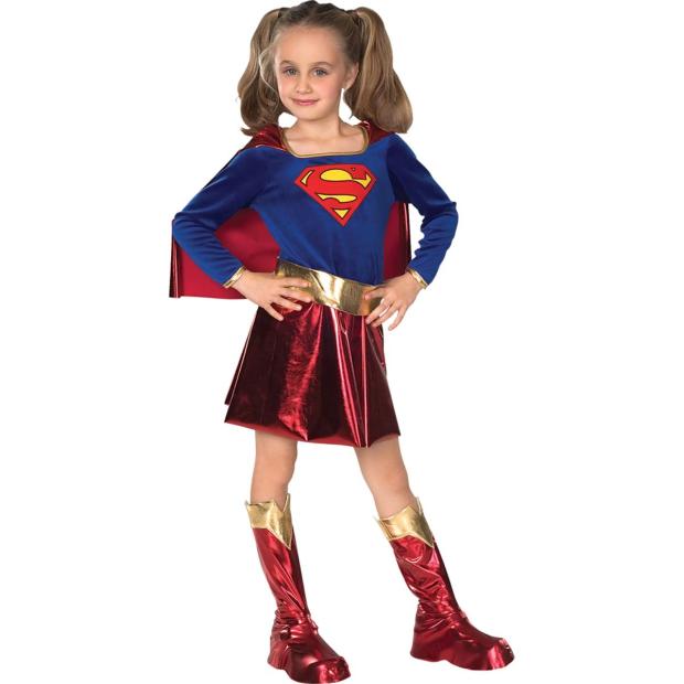 Rubies Supergirl Deluxe Girl’s Superhero Fancy Dress Costume  |   Superhero FANCY DRESS Superhero