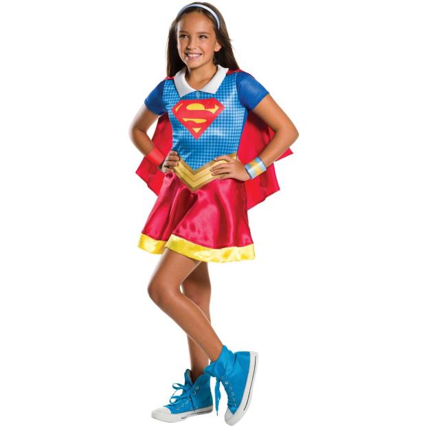 Rubies Supergirl Girl’s Fancy Dress Costume  |   Superhero FANCY DRESS Superhero