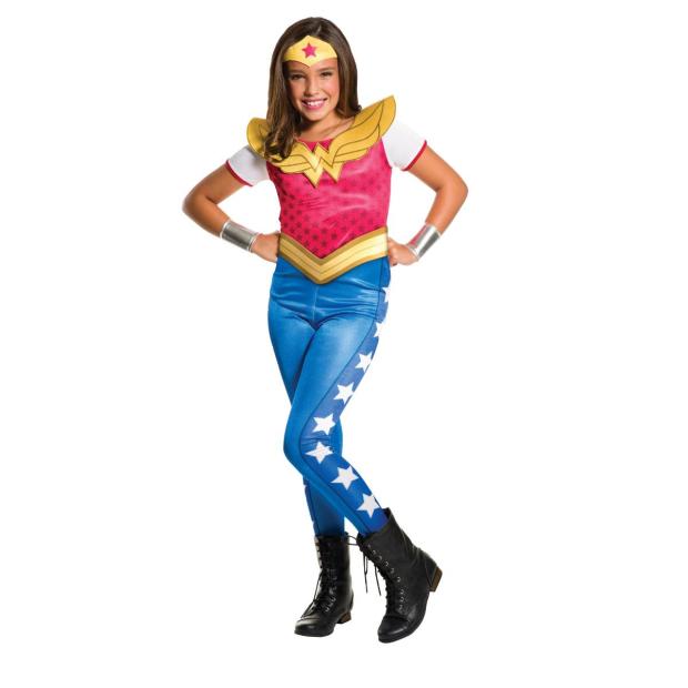 Rubies Wonder Woman Girl’s Fancy Dress Costume  |   Superhero FANCY DRESS Superhero