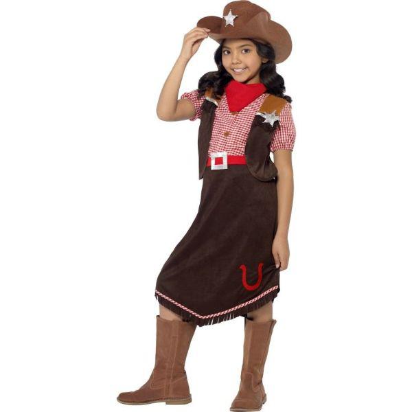 Smiffys Cute Cowgirl Girl’s Fancy Dress Costume  |   Cowboy & indian Cowboy & indian Cowboy & indian