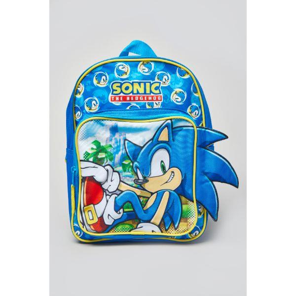 Sonic the Hedgehog 3D Design Pocket Backpack School Bag  |   Back To School ARTS & CRAFTS Back To School