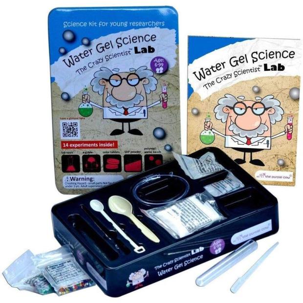 The Crazy Scientist Lab Water Gel Science Kit Educational Activity Set  |   Science toys EDUCATIONAL Science toys