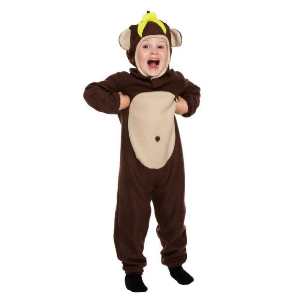 Toddler Monkey Costume Child Animal Boys Girls Fancy Dress Outfit Age 2-3  |   Animal Animal Animal