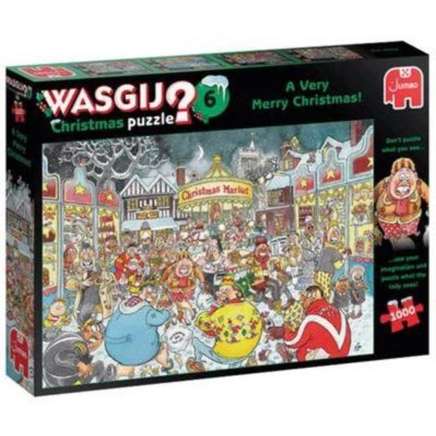 Wasgij Christmas 6 – A Very Merry Christmas! 1000 Piece Jigsaw Puzzle  |   Galt toys EDUCATIONAL Galt toys