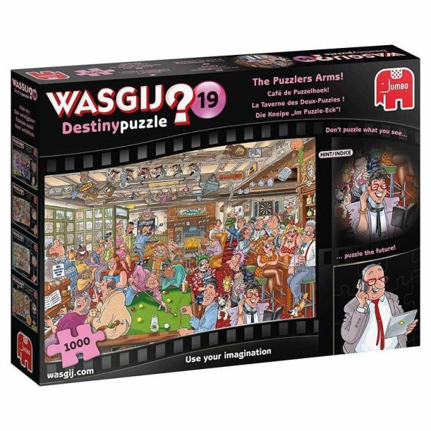 Wasgij Destiny 19 – The Puzzlers Arms 1000Pc Jigsaw Puzzle  |   Galt toys EDUCATIONAL Galt toys