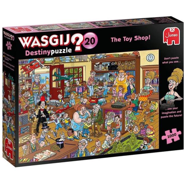 Wasgij Destiny 20 – The Toy Shop! 1000Pc Jigsaw Puzzle  |   Galt toys EDUCATIONAL Galt toys