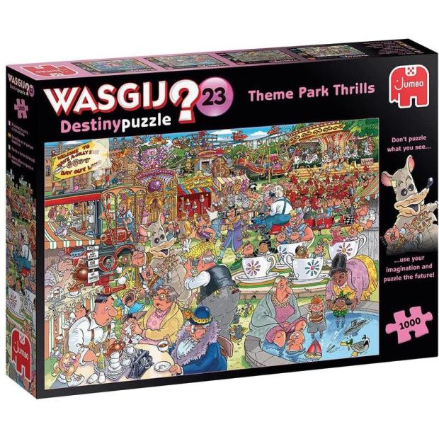 Wasgij Destiny 23 Theme Park 1000Pc Jigsaw Puzzle  |   Galt toys EDUCATIONAL Galt toys