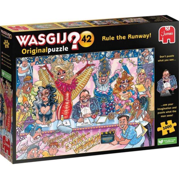 Wasgij Original 42 – Rule The Runway 1000 Piece Jigsaw Puzzle  |   Galt toys EDUCATIONAL Galt toys