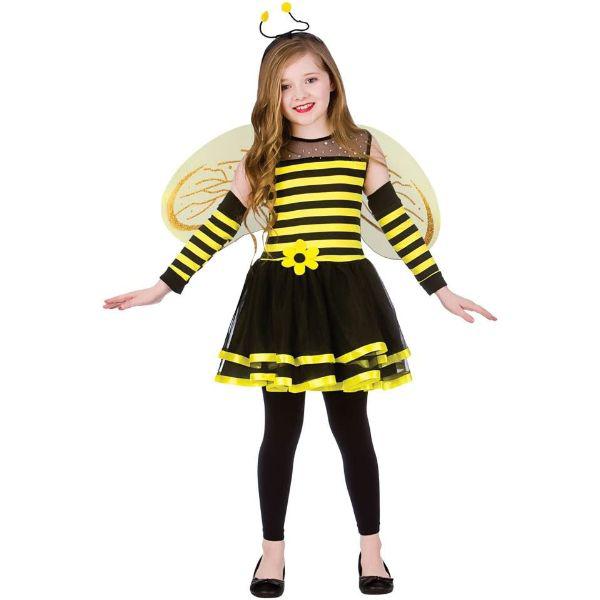 Wicked Costumes Bumblebee Girl’s Fancy Dress Costume  |   Animal Animal Animal