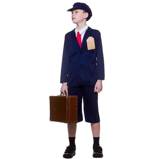 Wicked Costumes Child Boys WW2 Evacuee Boy Fancy Dress  |   Historical FANCY DRESS Historical