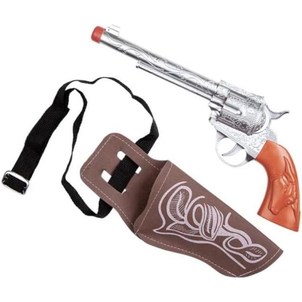 Wicked Costumes Cowboy Gun & Holster Fancy Dress Accessory  |   Cowboy & indian Cowboy & indian Cowboy & indian