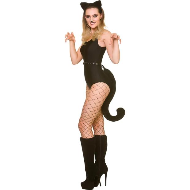 Wicked Costumes Giant Tail & Ears – Cat  |   Animal Animal Animal