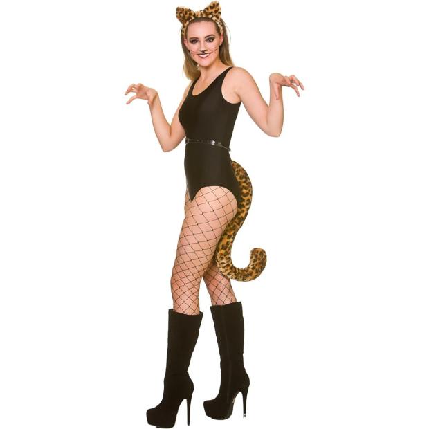 Wicked Costumes Giant Tail & Ears – Leopard  |   Animal Animal Animal