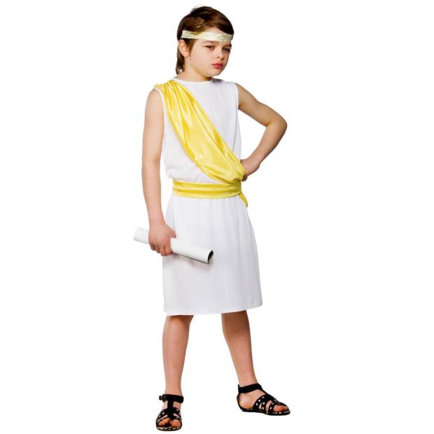 Wicked Costumes Greek Boy Fancy Dress Costume  |   Historical FANCY DRESS Historical