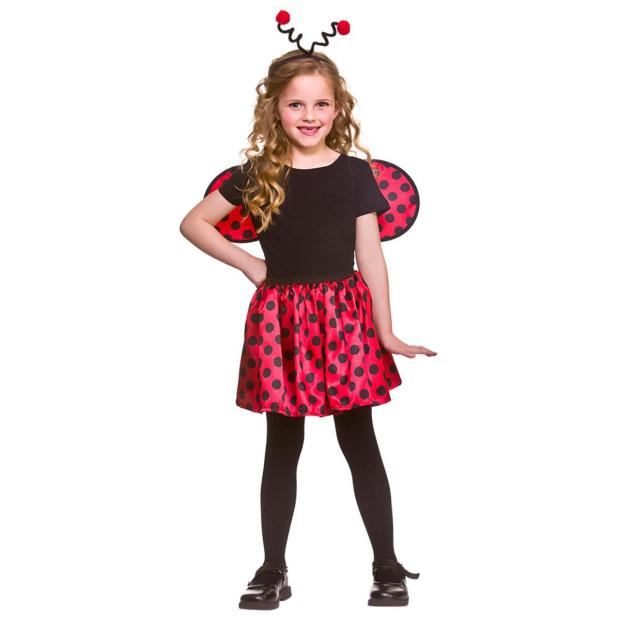 Wicked Costumes Ladybird 3 Piece Set Girl’s Fancy Dress  |   Animal Animal Animal