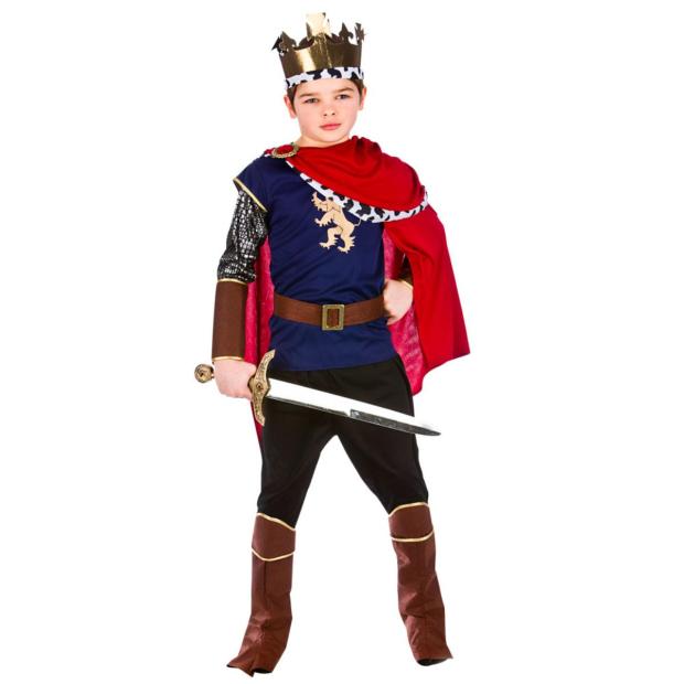 Wicked Costumes Medieval King Boy’s Fancy Dress Costume  |   Historical FANCY DRESS Historical