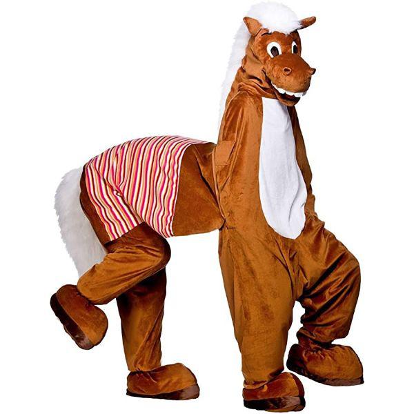 Wicked Costumes Panto Horse 2 Man Adult Unisex Fancy Dress Costume  |   Animal Animal Animal