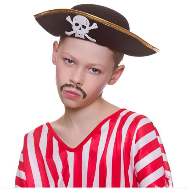 Wicked Costumes Pirate Hat Child Fancy Dress Accessory  |   Pirate FANCY DRESS Pirate